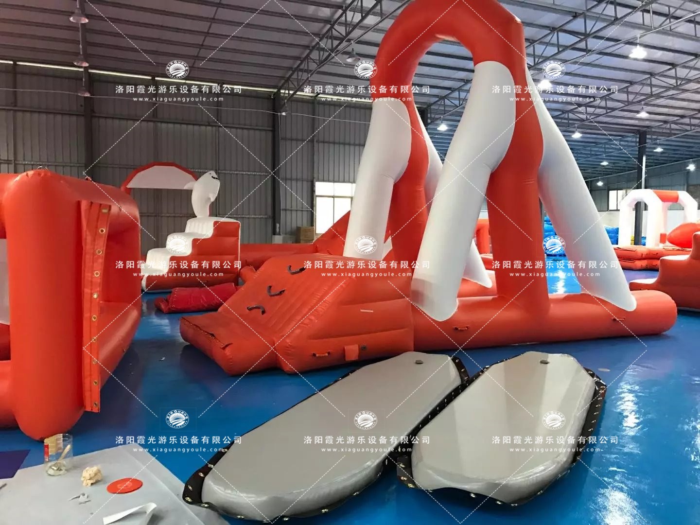 松江水上闯关道具
